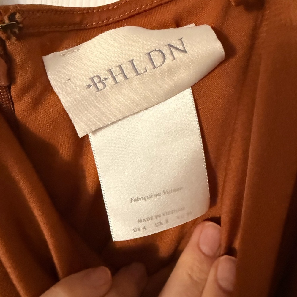 BHLDN Terracotta Midi Dress - Picture 2 of 3